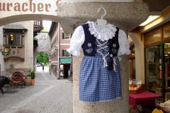 KINDER TRACHT Dirndlkleid blau